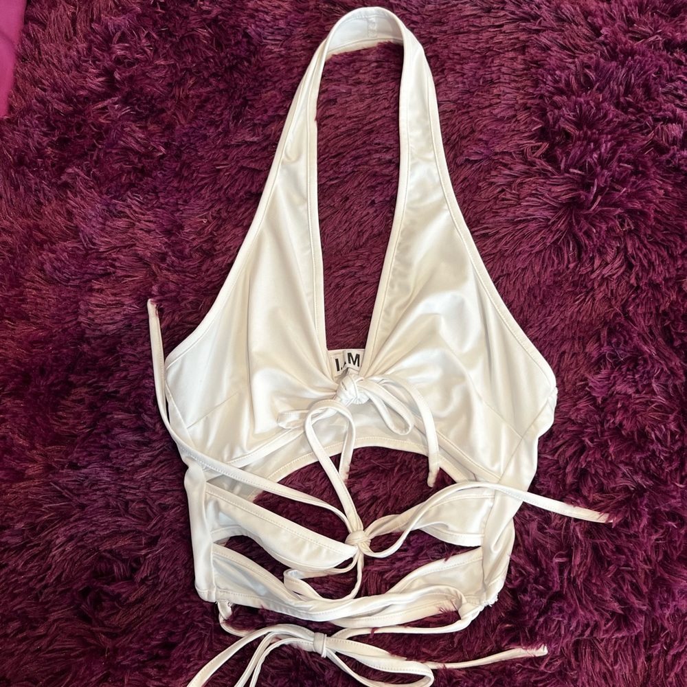IAMGIA white strappy top